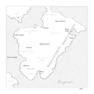 Dwyrain Map, John Wallace Roland Emmett